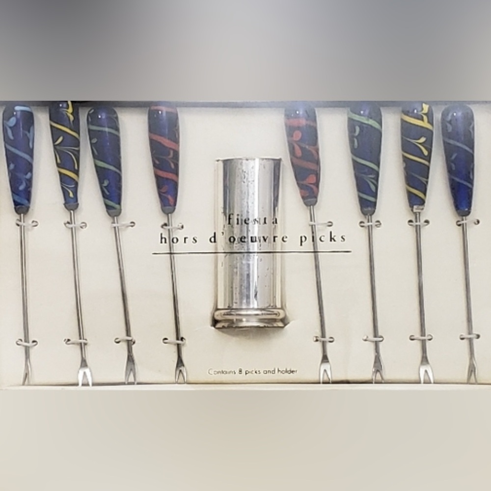 Pier 1 Imports Glass Handle Hors D'oeuvre Picks
